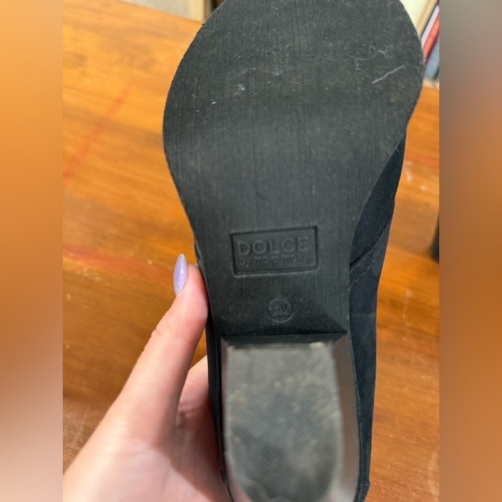 Dolce Black Ankle Boots​​​​ - Picture 6 of 6